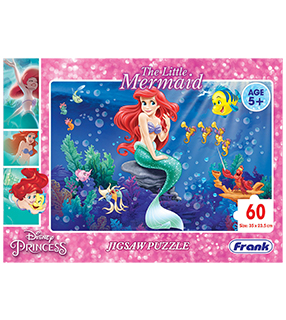 The Little Mermaid 60 Pieces